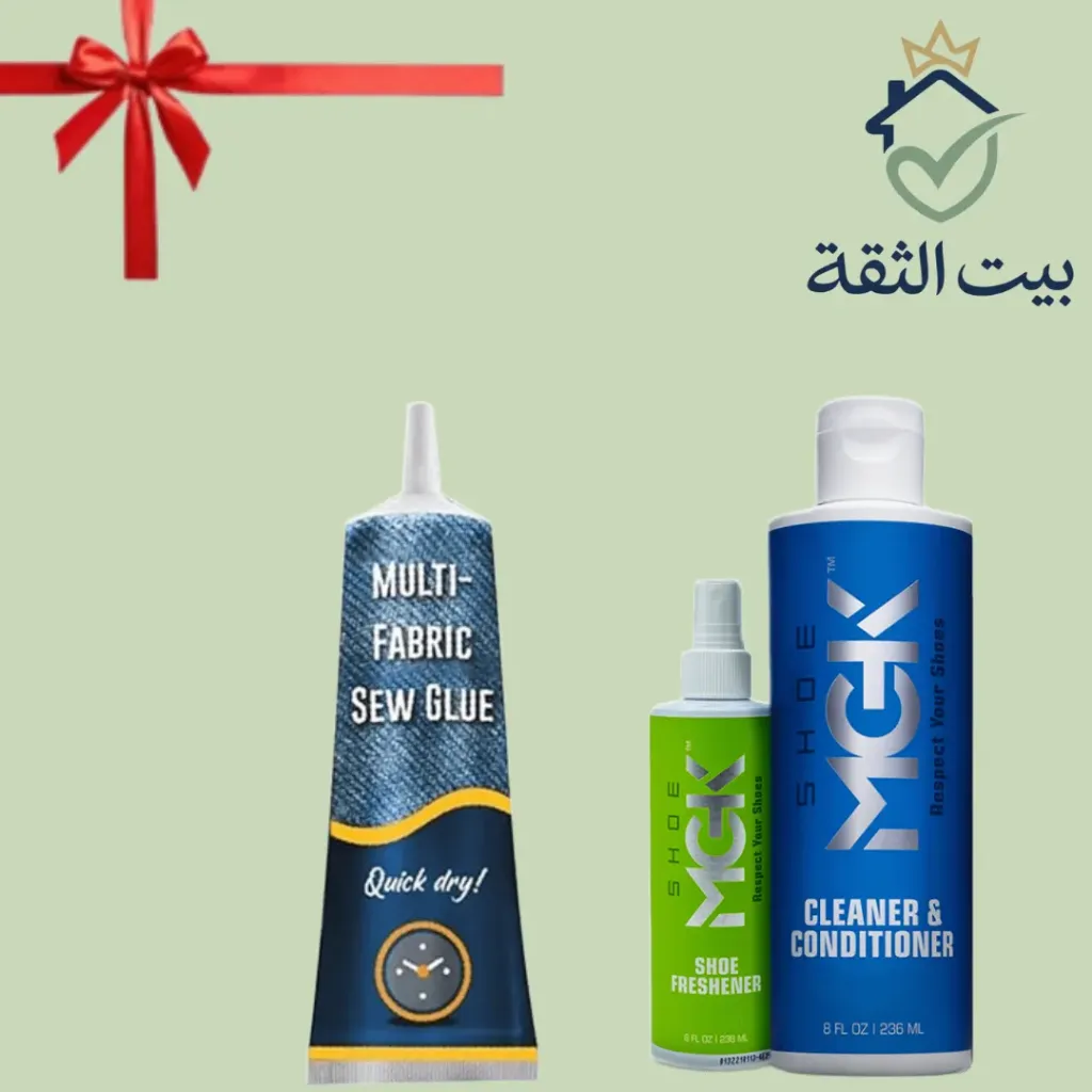 [16] طقم الإنقاذ السريع (2 في 1) - منظف وملمع الأحذية MGK + لاصق الأقمشة السحري الاحترافي!