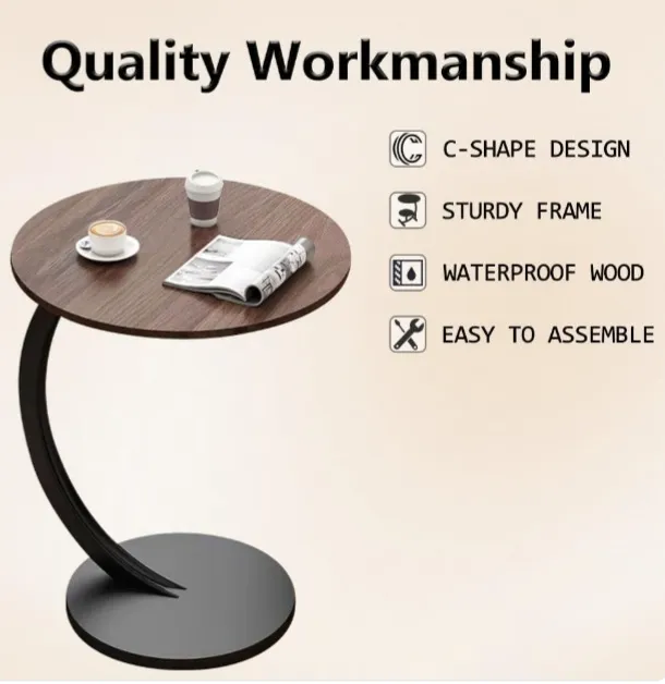 [10/20] ترابيزة الكورنر الذكية بتصميم C-Shape - الشياكة والراحة في كل ركن ببيتك!