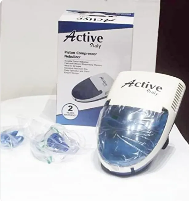 [20/20] جهاز جلسات البخار وضيق التنفس المنزلي المتكامل (Active Compressor Nebulizer)